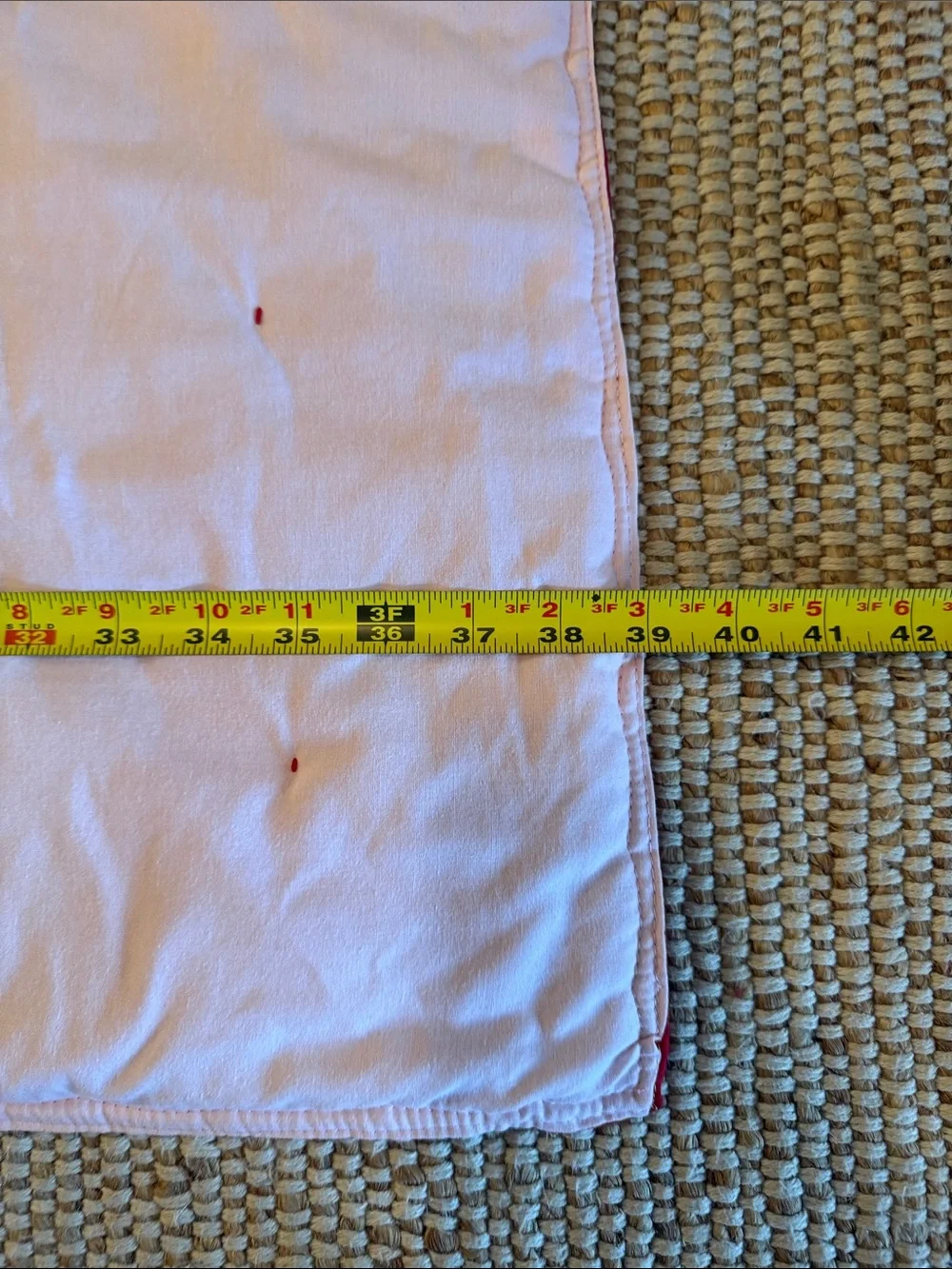 Handmade Patchwork Quilted Throw - Red Multicolor Mulipatterned Kids Winnie